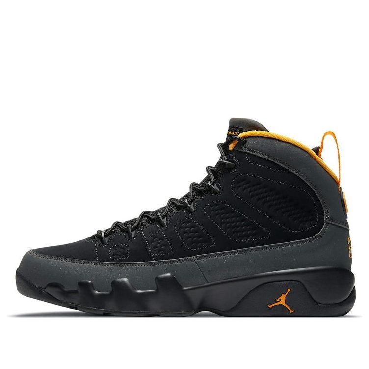 Air Jordan 9 Retro  'Black Dark Charcoal University Gold'  CT8019-070 Epochal Sneaker