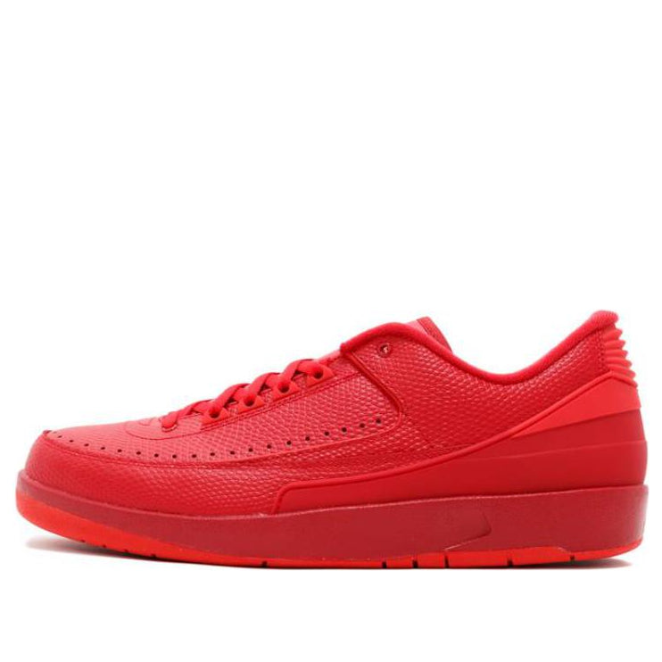 Air Jordan 2 Retro Low 'Gym Red'  832819-606 Signature Shoe